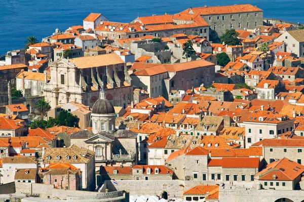 El casco antiguo de dubrovnik, croacia — Foto de Stock