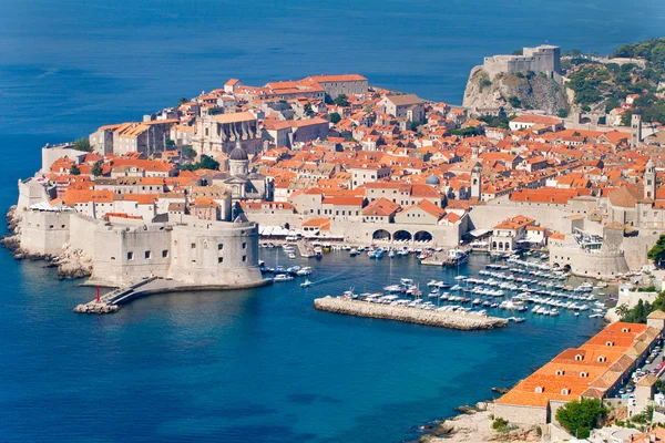 El casco antiguo de dubrovnik, croacia — Foto de Stock