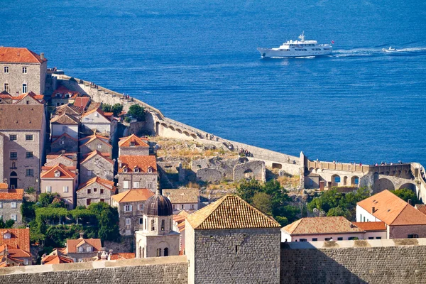 El casco antiguo de dubrovnik, croacia — Foto de Stock