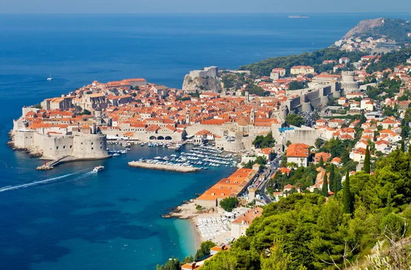 El casco antiguo de dubrovnik, croacia — Foto de Stock