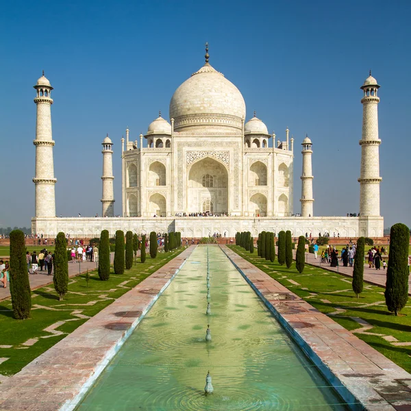 taj mahal, agra, uttar pradesh, Hindistan görünümünü