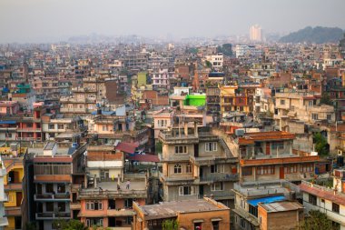 Katmandu, nepal Üstten Görünüm
