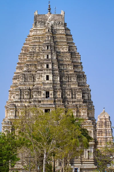 Virupaksha Templet i Hampi, Karnataka, Indien - Stock-foto
