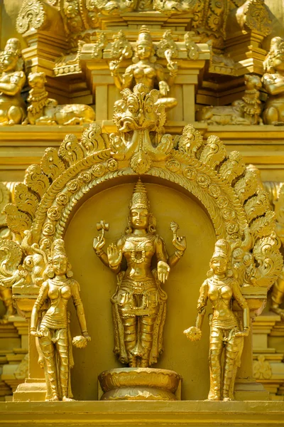 Szczegóły w hinduistycznej świątyni w murudeshwara, karnataka, Indie — Zdjęcie stockowe