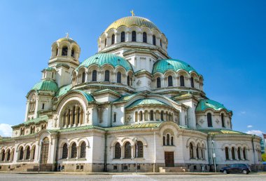 The St. Alexander Nevsky Cathedral in Sofia, Bulgaria clipart