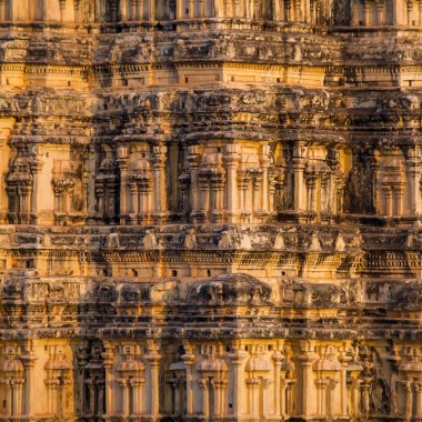 Hampi 'deki Virupaksha Tapınağı, Karnataka, Hindistan