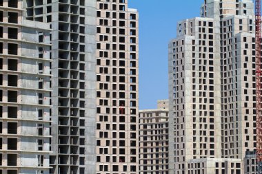 yüksek konut veya işyeri Binaları İnşaatı