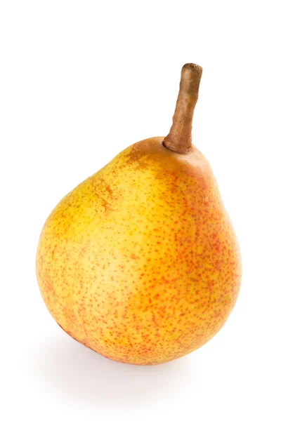 Yellow pear isolated on white background — Stock Photo, Image