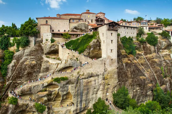 The Holy Monastery of Great Meteoron, Meteora, Thessaly, Greece — Stock Photo, Image