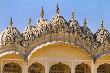 Famous Rajasthan landmark - Hawa Mahal palace clipart