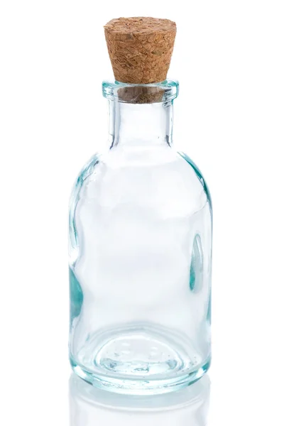 Empty glass bottle — Stock Photo, Image