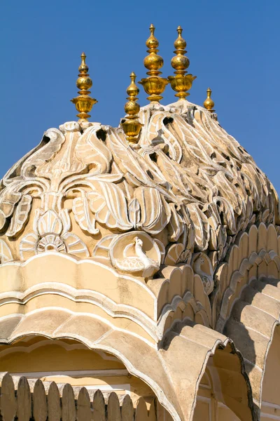 Slavný rajasthan mezník - hawa mahal palace — Stock fotografie