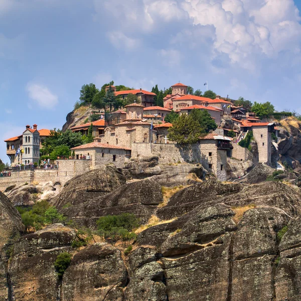 Büyük meteoron, meteora, Tesalya, Yunanistan kutsal Manastırı — Stok fotoğraf