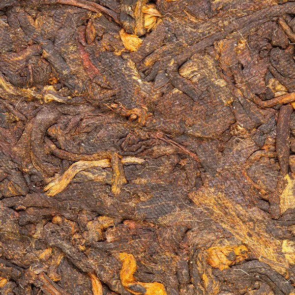 Pressed Chinese puer tea — Stock Photo, Image