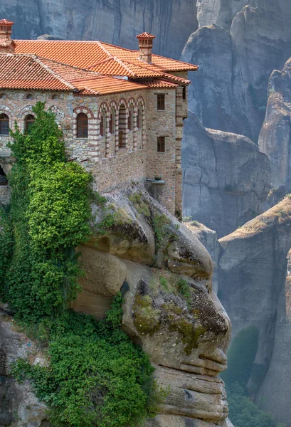 Mosteiro de Varlaam em Meteora, região de Trikala, Grécia — Fotografia de Stock