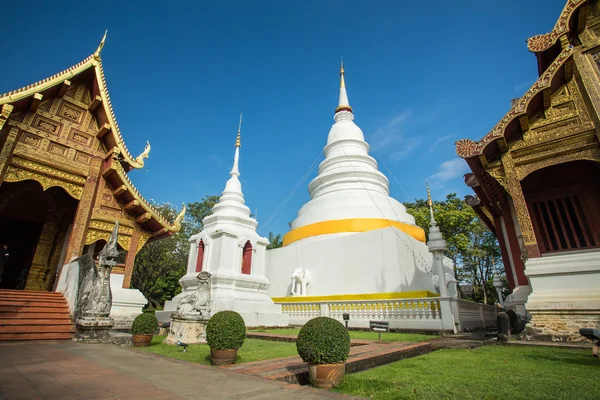 Ват Пхра Сингх Woramahaviharn храм в Чиангмай, Таиланд — стоковое фото