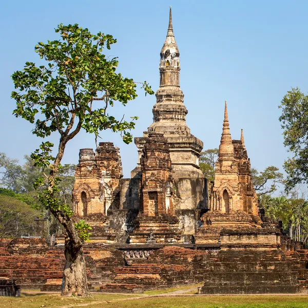 タイのスコータイ歴史公園 — ストック写真