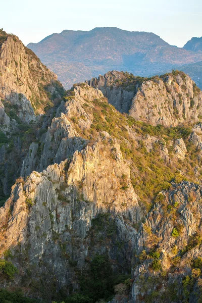 Limestone mountains — Stock Photo, Image