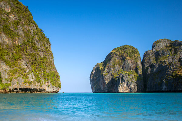 Maya Bay at Koh Phi Phi Leh island