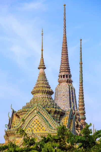 Chrám Wat pho v Bangkoku, Thajsko — Stock fotografie