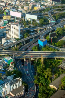 Bangkok havadan görünümü