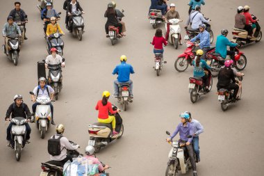 Hoan kiem ilçesinde trafik