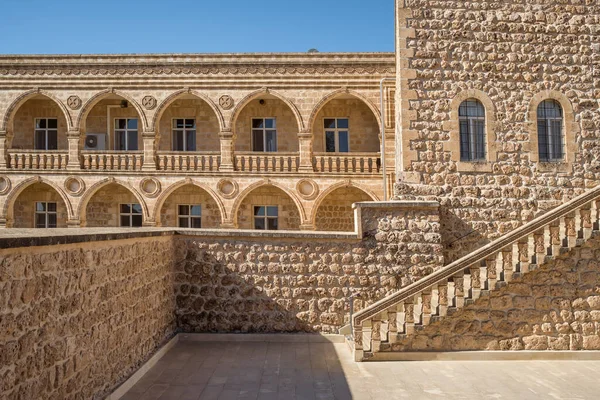 Mor Gabriel Syriens kloster i Midyat Town, Mardin, Turkiet — Stockfoto