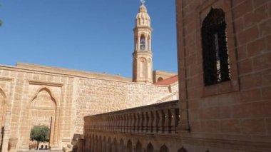 Mor Gabriel Suriye Manastırı, Midyat Town, Mardin, Türkiye.