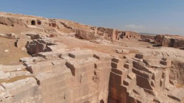 Dara antik mağara kenti, Mezopotamya, Mardin kenti yakınlarında, Türkiye