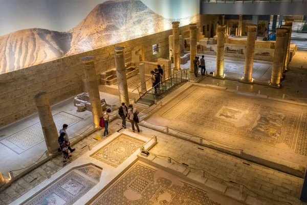 Interior of the Zeugma Mosaic museum in Gaziantep,Turkey — Stock Photo, Image