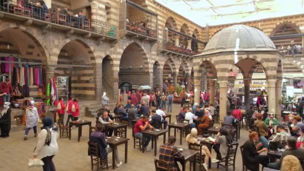 Panorama du Hasan Pasa Hani à Diyarbakir, Turquie — Video