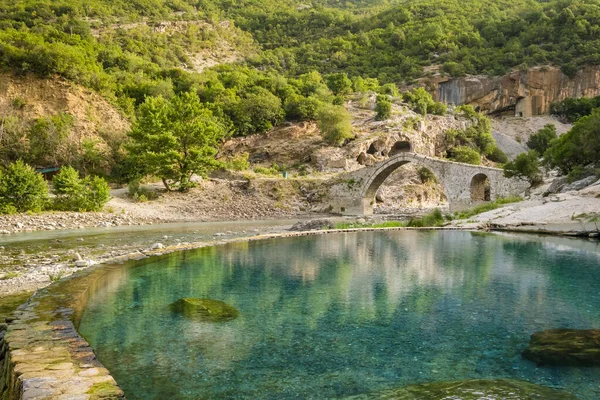 Benja Thermal Baths in Permet, Albania — Stock Photo, Image