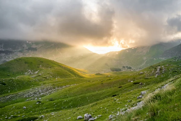 Перевал Седло Национальном Парке Дурмитор Является Самым Высоким Перевалом Черногории — стоковое фото