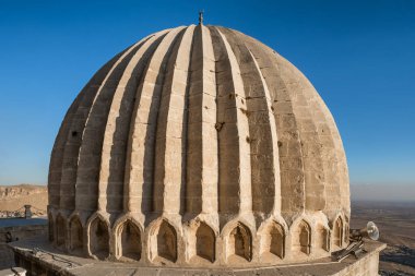 Dome of the Zinciriye Medresesi or Sultan Isa Madrasa in Mardin, Turkey