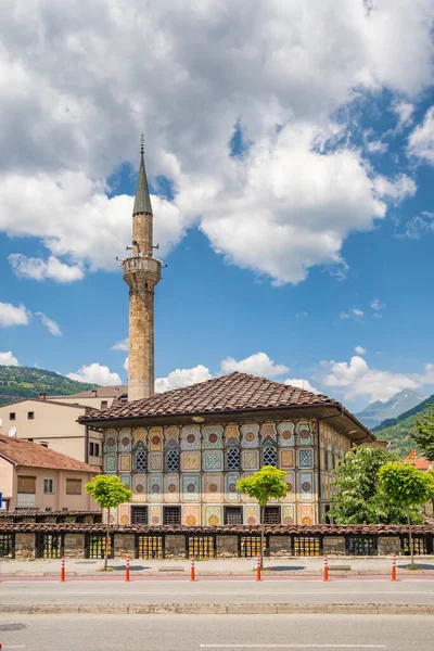 Sarena Dzamija Decorated Mosque Colorful Mosque Tetovo North Macedonia — Stockfoto