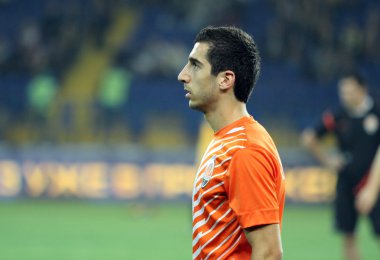 Futbol maçtan önce ısınma-up oyuncular