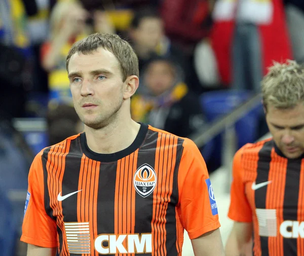 Jogadores fc shakhtar donetsk — Fotografia de Stock