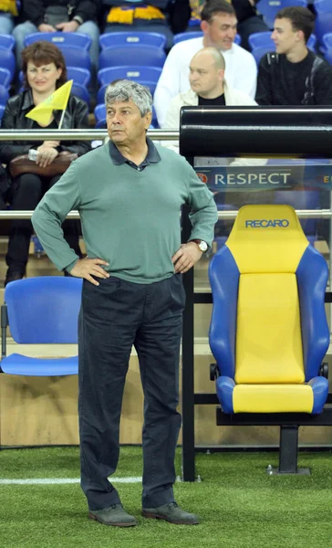 Mircea Lucescu — Stockfoto