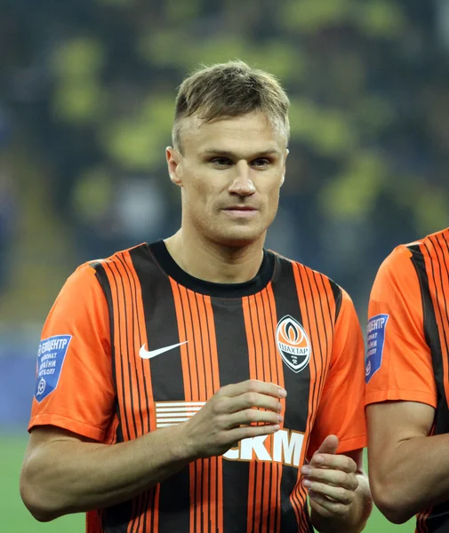 Spelers van FC shakhtar donetsk — Stockfoto