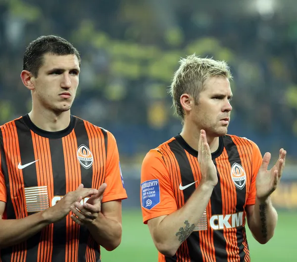 FC Shakhtar Donetsk jugadores —  Fotos de Stock