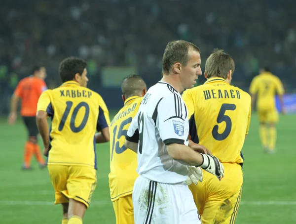 Metalist Charkov vs Šachtar Doněck fotbalové utkání — Stock fotografie