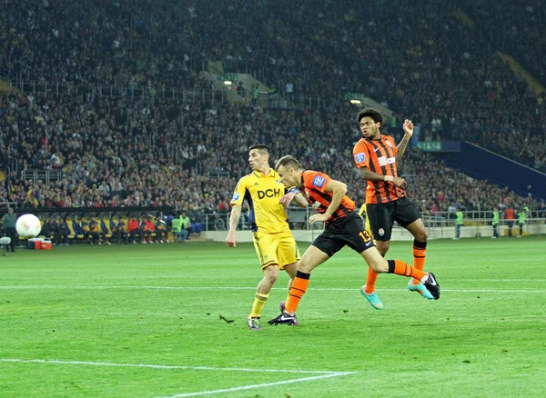 Fußballspiel Metalist Charkiw gegen Shakhtar Donezk — Stockfoto