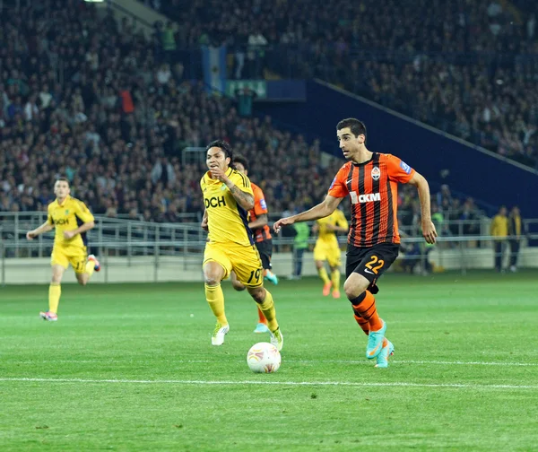 Metista Kharkiv vs Shakhtar Donetsk partita di calcio — Foto Stock