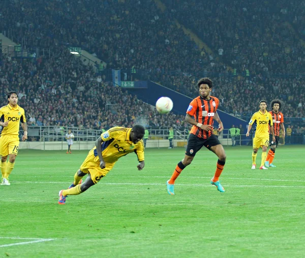 Metalist 哈尔科夫 vs shakhtar 顿涅茨克足球比赛 — 图库照片