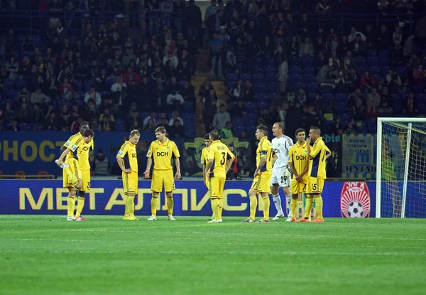 Metalist Kharkiv vs Shakhtar Donetsk football match — Stock Photo, Image