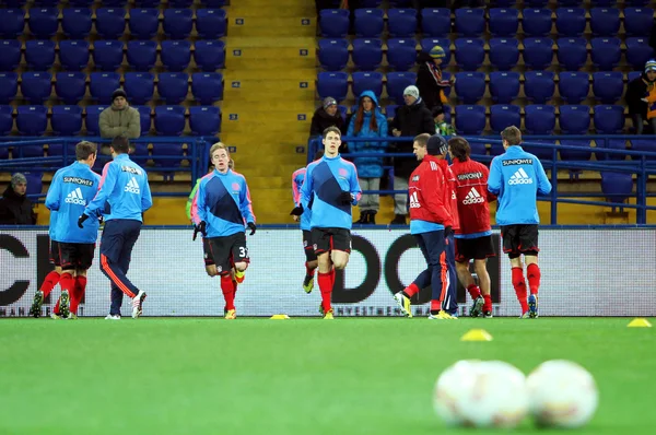 Jogo de Metalist Kharkiv vs Bayer Leverkusen — Fotografia de Stock