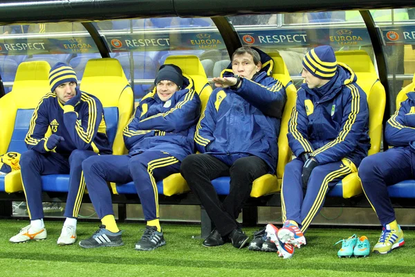 Metalist Kharkiv vs Bayer Leverkusen partido —  Fotos de Stock