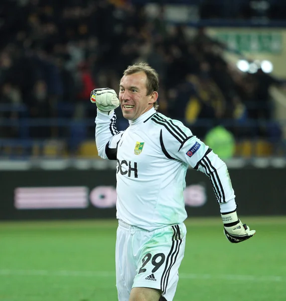 Metalist Kharkiv vs Bayer Leverkusen partido —  Fotos de Stock