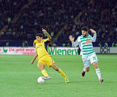Metalist kharkiv vs rapid wien futbol maçı