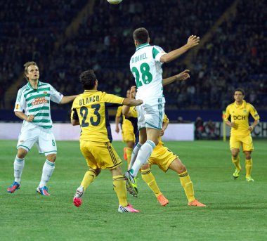 Metalist kharkiv vs rapid wien futbol maçı